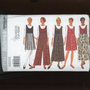 Misses Jumpsuit & Top Butterick Pattern 3755 All Sizes Vintage  Classic Uncut